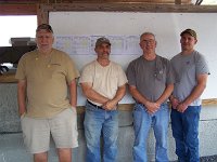Match 17 Score Relay Winners - John Stecik, Dave Tripodi, John Mekis, Shawn Auman